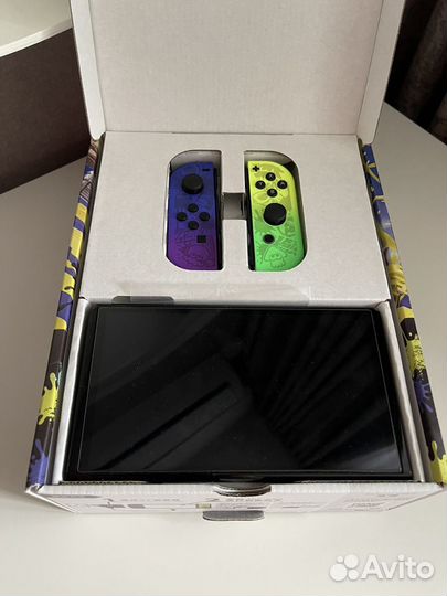 Nintendo switch oled splatoon