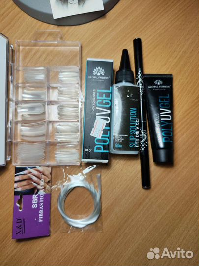 Набор для наращивания ногтей на верхние формы