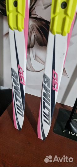 Лыжи беговые детские 130 комплект