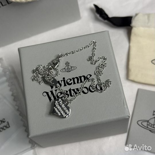 Подвеска цепочка Vivienne Westwood сердце