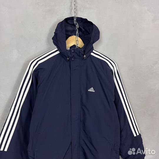 Утепленная Куртка Adidas S Винтаж