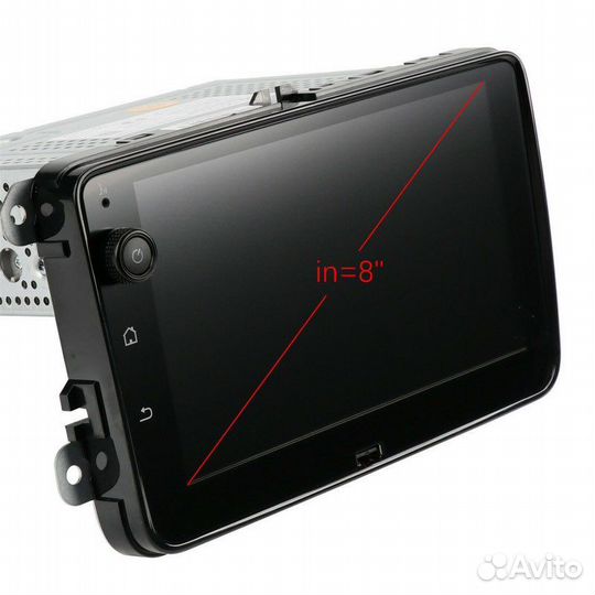 Штатная магнитола Volkswagen Polo с CarPlay