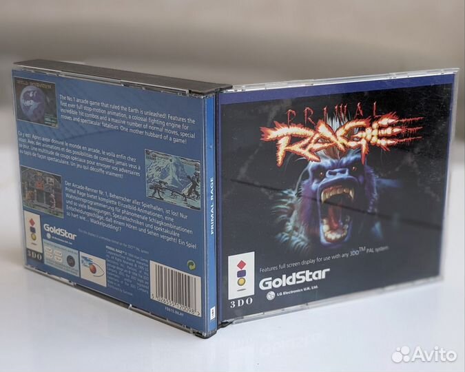 Игра Primal Rage 3DO Лицензия