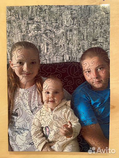 Деревянные пазлы по Вашим фото