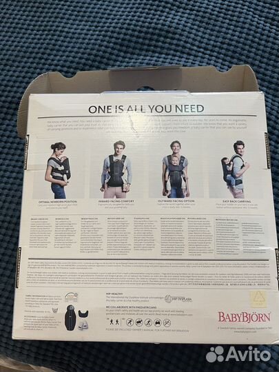 Рюкзак переноска кенгуру babybjorn