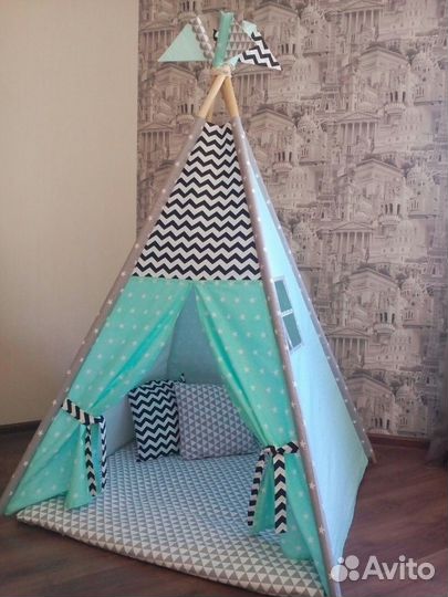 Детские палатки, вигвамы ручной работы