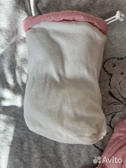 Демисезонные варежки и пинетки для малыша