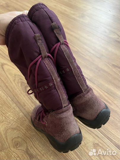 Зимние сапоги ecco