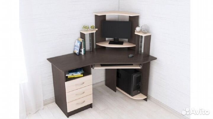 Компьютерный стол Грета 7 венге