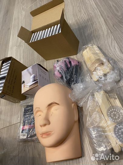 Материалы для наращивания ресниц бу