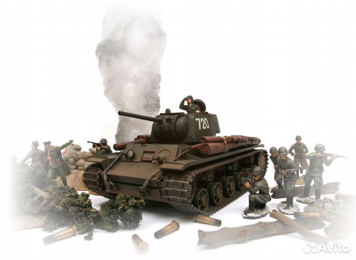 Советский танк кв-1