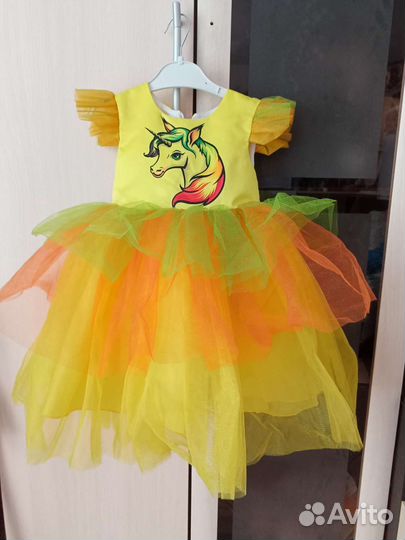 Детское нарядное платье