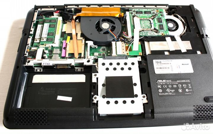 Asus K61IC (Nvidia nForce730i ) Рабочий в разборе