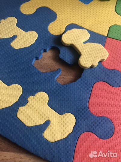 Детский коврик для ползания пазл