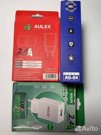 Набор блок с шнуром для iPhone,micro, Type-c