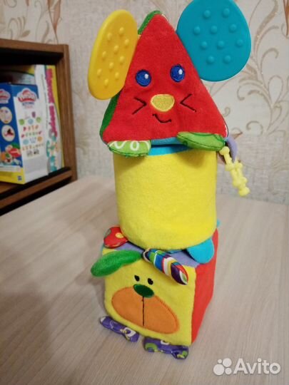 Развивающие кубики мягкие (от 3 месяцев)