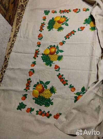СССР Скатерти лен новые с этикеткой