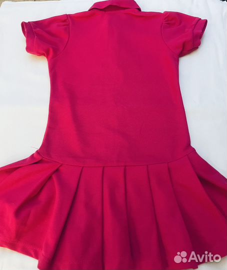 Платье polo на 6-7 лет. Новое.Хлопок 100%
