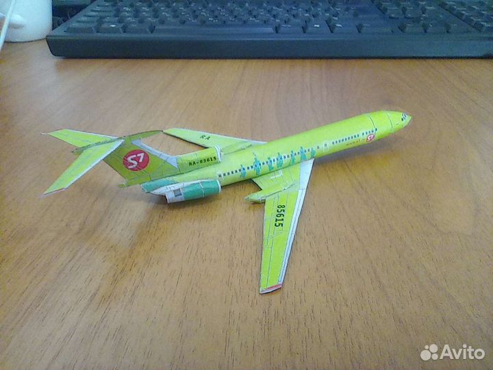 Модель самолётов Ту-154, Ту-134, Ту-104, Ту-114