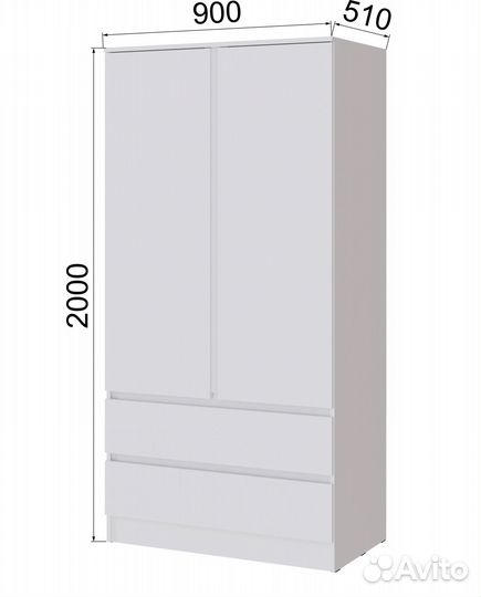 Шкаф Мгш 900