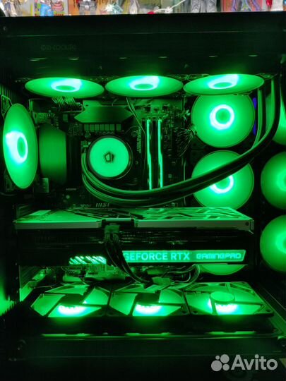 Игровой компьютер 4070 ti super + 14600kf + 32gb