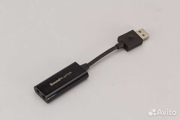 Внешняя звуковая карта Sound Blaster play 3