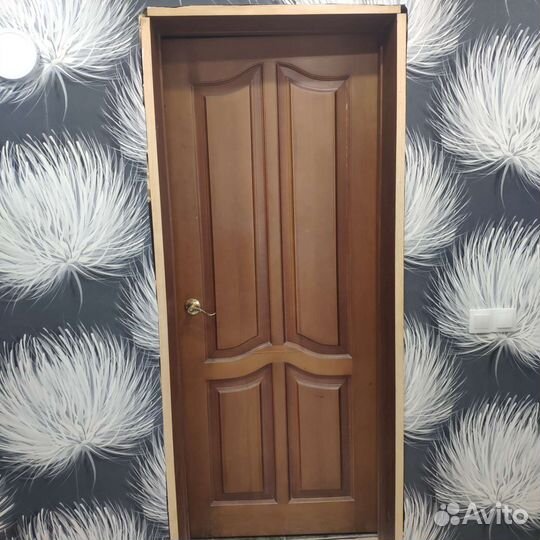 Межкомнатные двери бу с коробкой деревянные