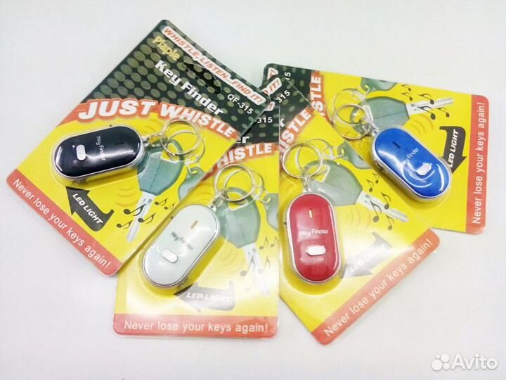 Брелок для поиска ключей (реагирует на свист)