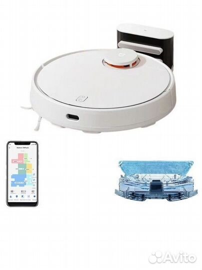 Робот пылесос с влажной и сухой уборкой xiaomi
