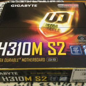 Gigabyte H310M S2 (новая) +i5 8400