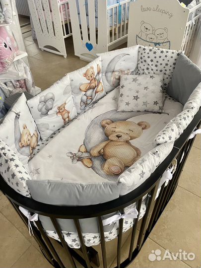 Бортики в кроватку