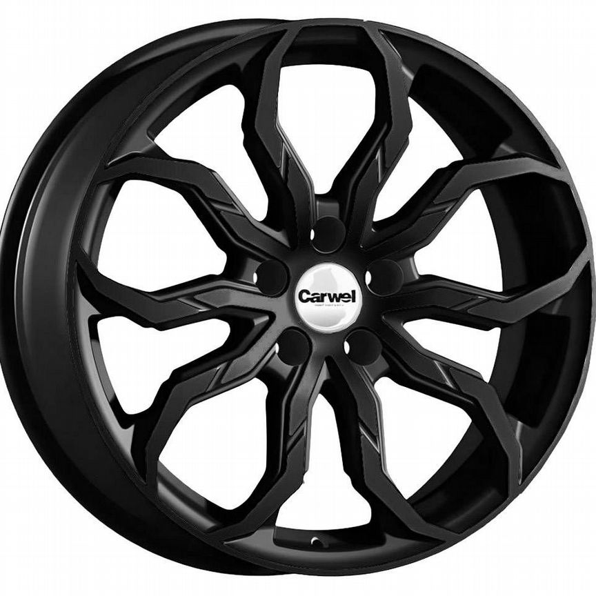 Диски Carwel Аргунь 7.5x18 5x114.3 ET49.5 D67.1 BK