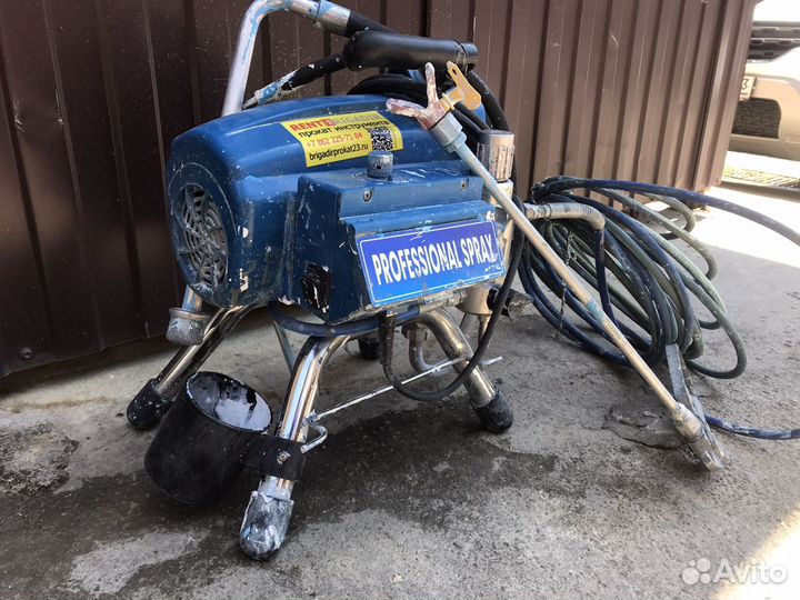 Аренда окрасочных аппаратов и краскопультов