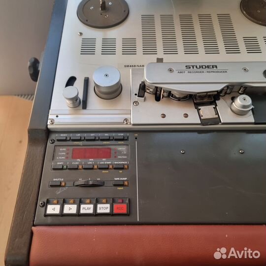 Катушечный магнитофон studer A 807