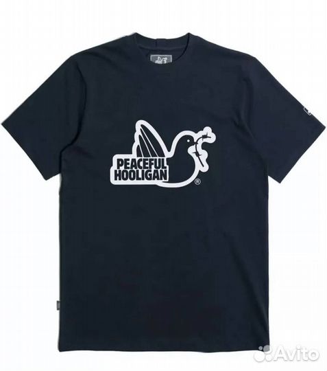 Футболка peaceful hooligan