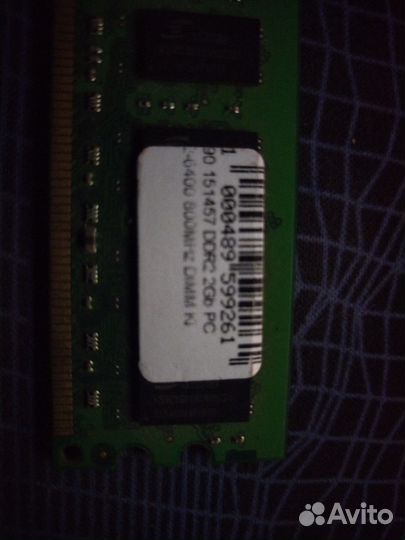 Оперативная память kingston ddr2 2gb