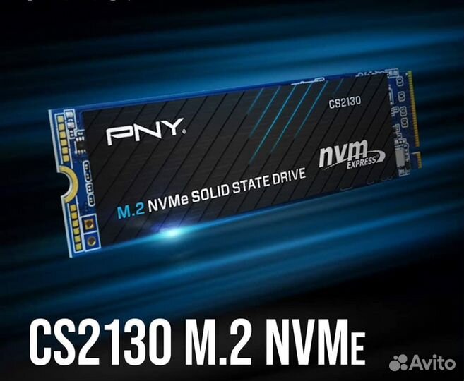 SSD накопитель PNY CS2130 SSD 4TB NVMe PCLe Gen3