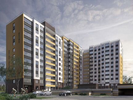 3-к. квартира, 91,5 м², 6/12 эт.