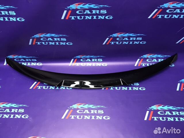 Спойлер BMW F10 M4 широкий, черный глянец