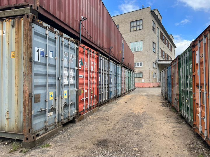 Склад, аренда контейнера 30 м²