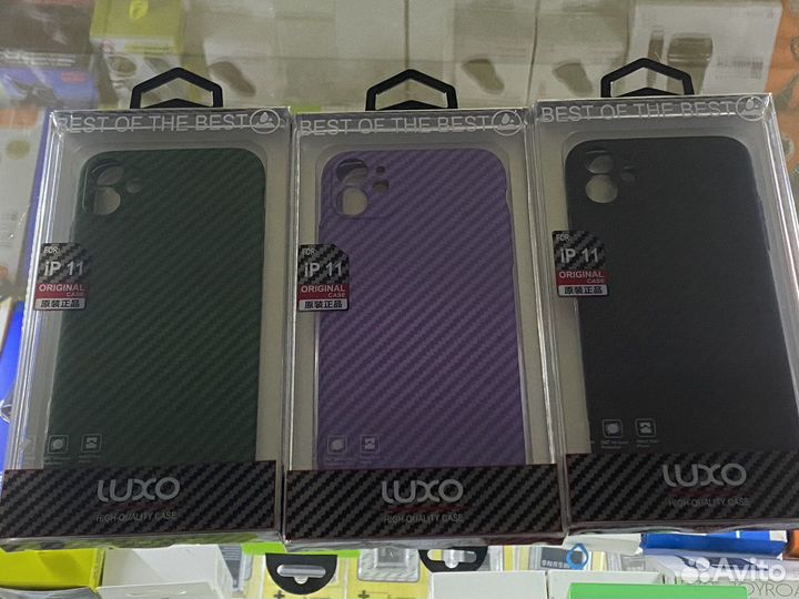 Чехол luxo carbon iPhone 11