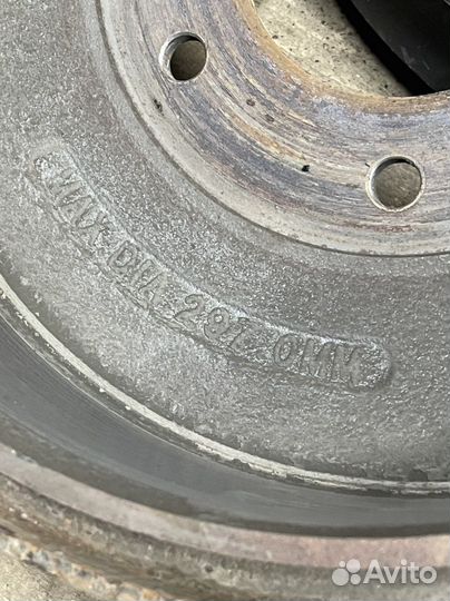 Тормозной задний барабан Mitsubishi L200 2021г