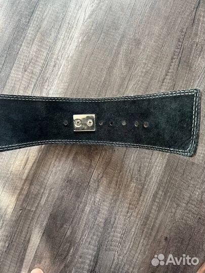 Пояс с карабином для пауэрлифтинга Be First