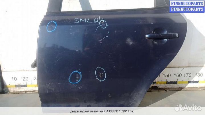 Дверь зад/лево Kia Ceed I (ED), 2011 Дизель