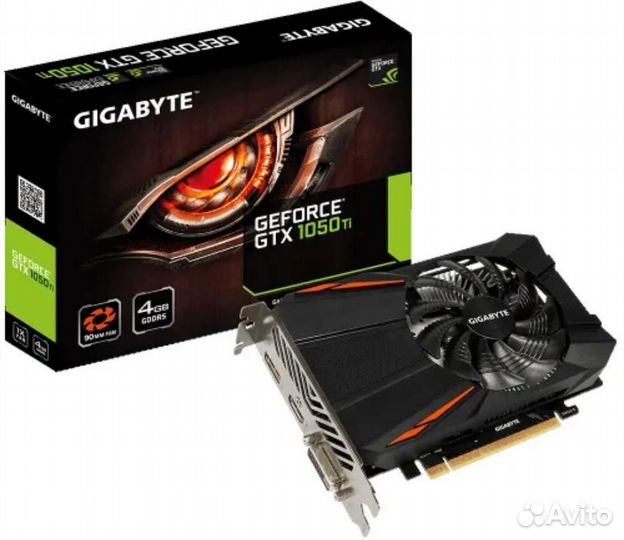 Gigabyte GTX 1050 Ti 4 гб