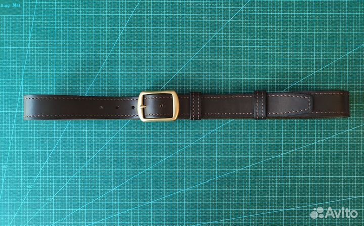 Ремень 35 мм из натуральной кожи «Модельный»
