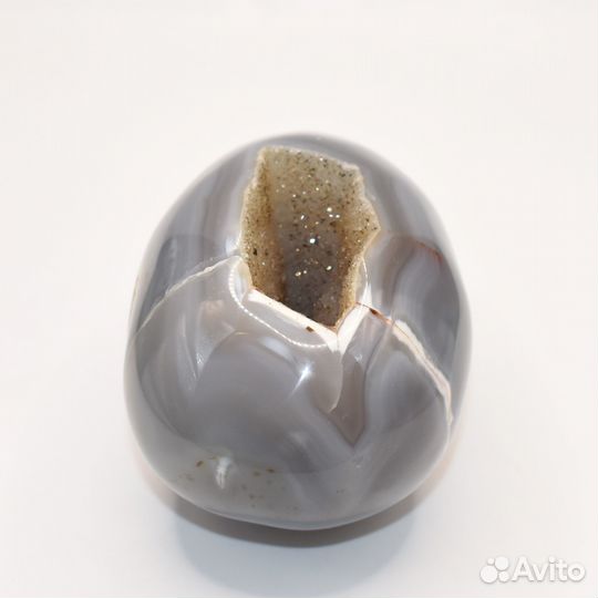 Агат жеода «Яйцо», 462 г, Бразилия