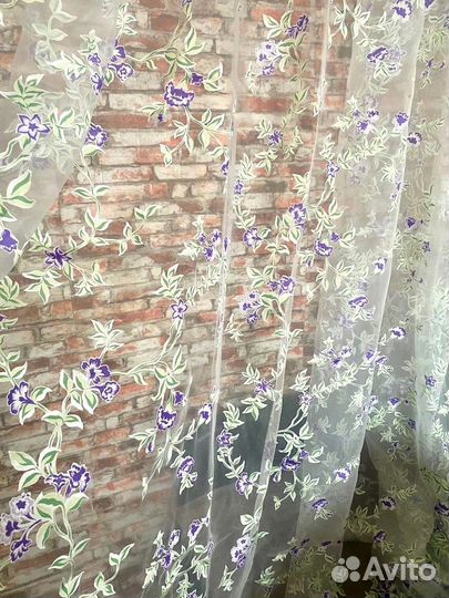 Тюль органза 4м новая