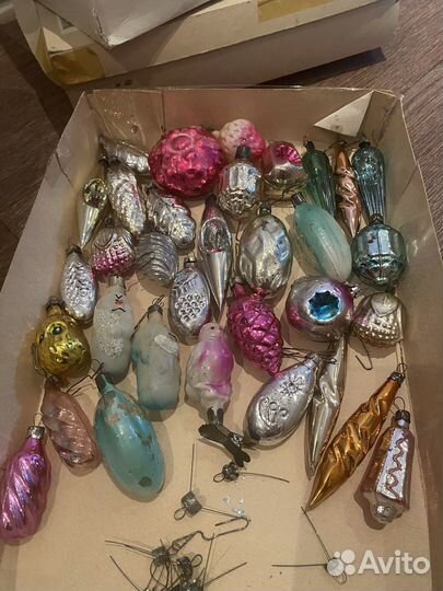 Елочные игрушки СССР