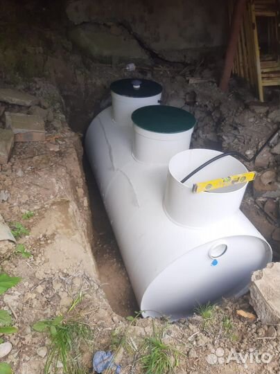 Установка септика под ключ